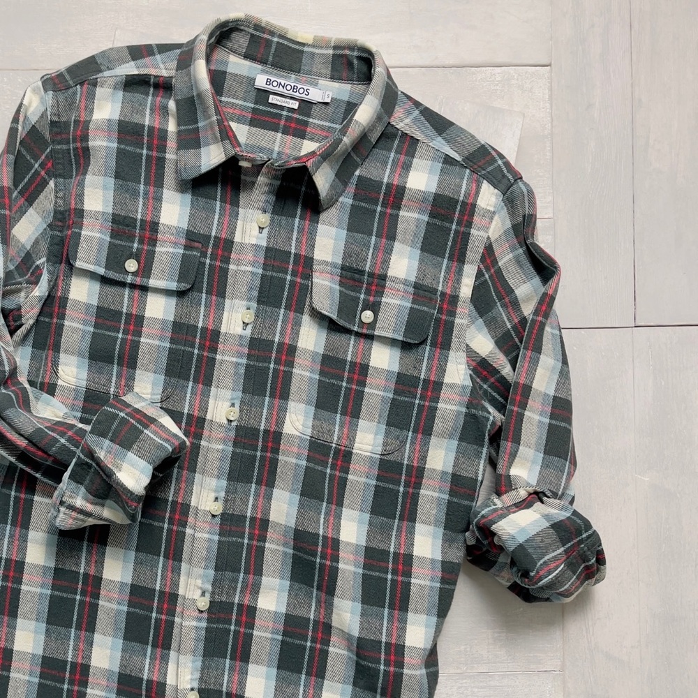 Bonobos Standard Fit Flannel Shirt Jacket